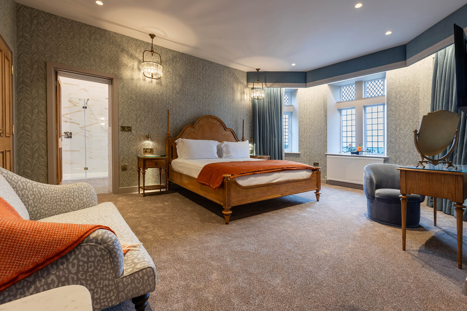 Room 9 Superior Super King Suite At The Heather Glen Country House Hotel